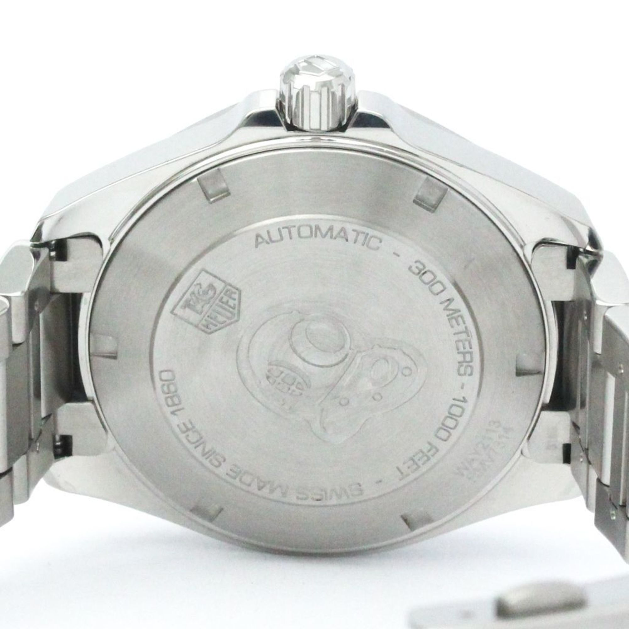 Polished TAG HEUER Aquaracer Caliber 5 Steel Automatic Watch WAY2113 BF566053