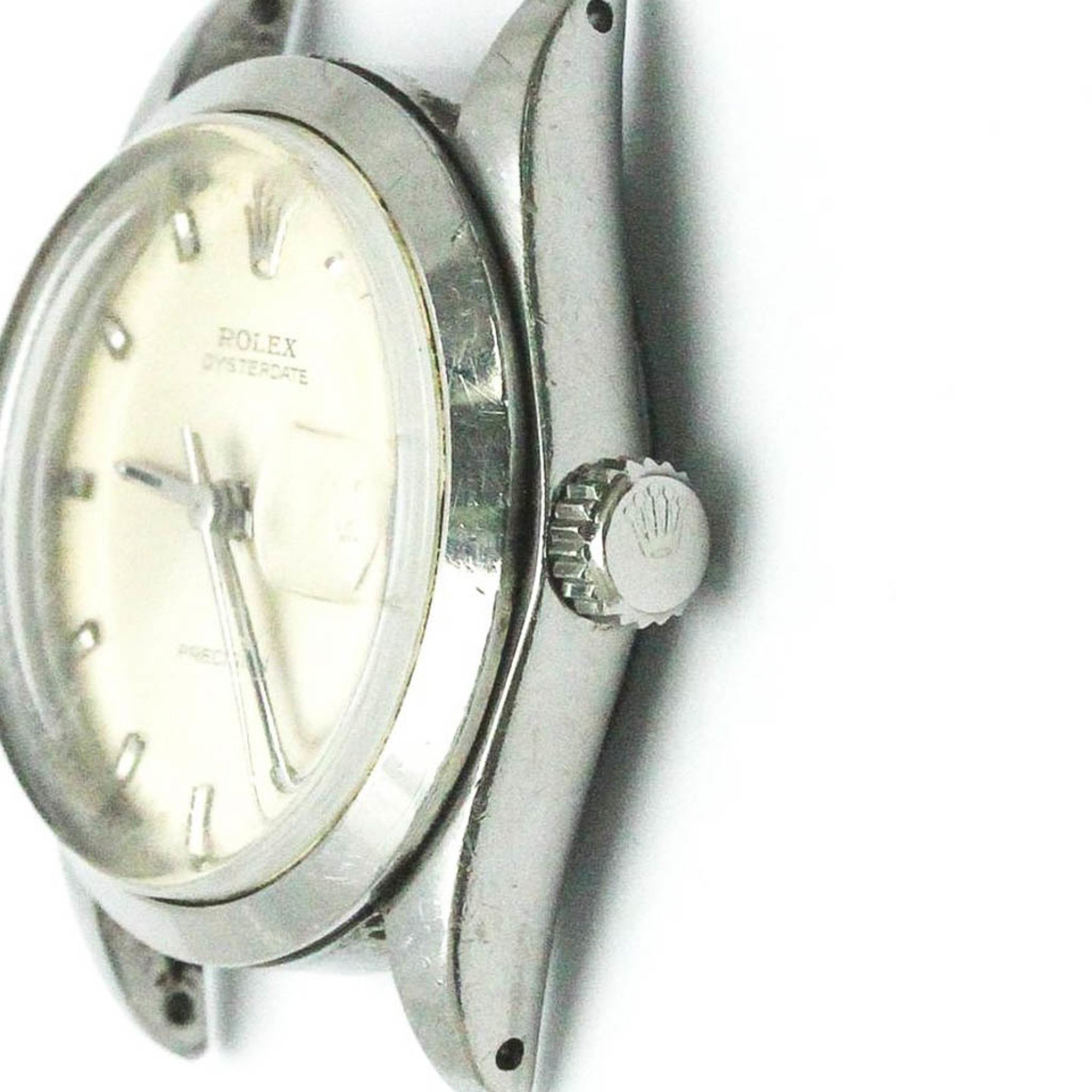 Vintage ROLEX Oyster Date Precision 6466 Hand-Winding Mid Size Watch BF563384