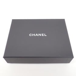 CHANEL AP2570 Classic Caviar Skin Matelasse Fragment Case Business Card Holder/Card Wallet/Coin Black Silver Metal Fittings Women's