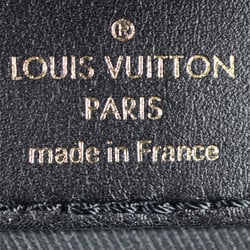 LOUIS VUITTON Louis Vuitton New Wave Bum Bag Waist M53750 Smooth Calf Leather Black Body Quilted
