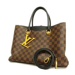 Louis Vuitton Handbag Damier LV Riverside N40050 Ebene Ladies