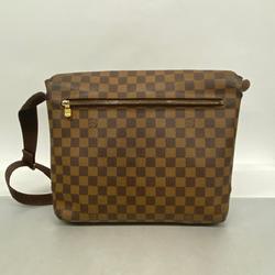 Louis Vuitton Shoulder Bag Damier Brooklyn MM N51211 Ebene Ladies