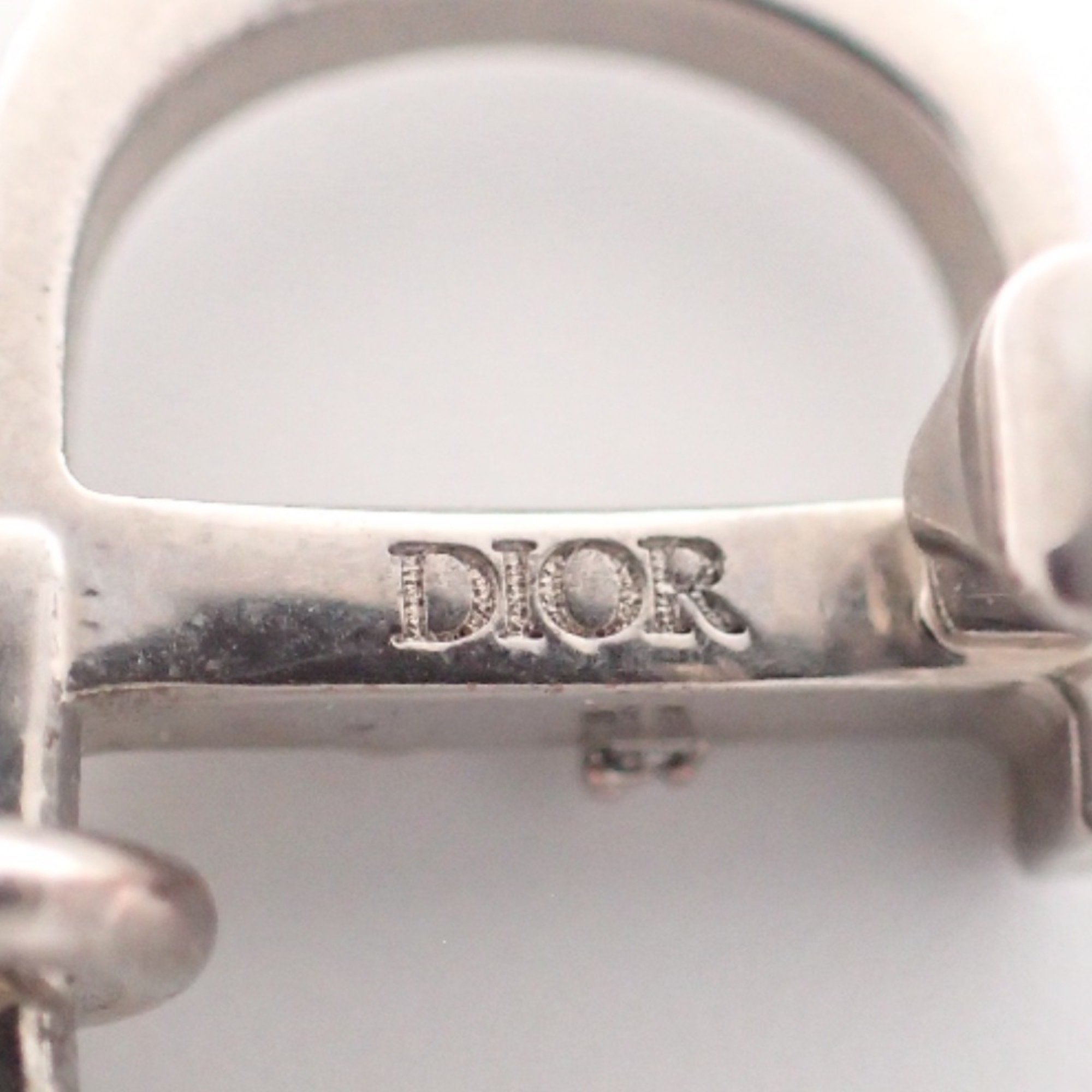 Christian Dior Peter Doig Lion Brooch Silver Women's