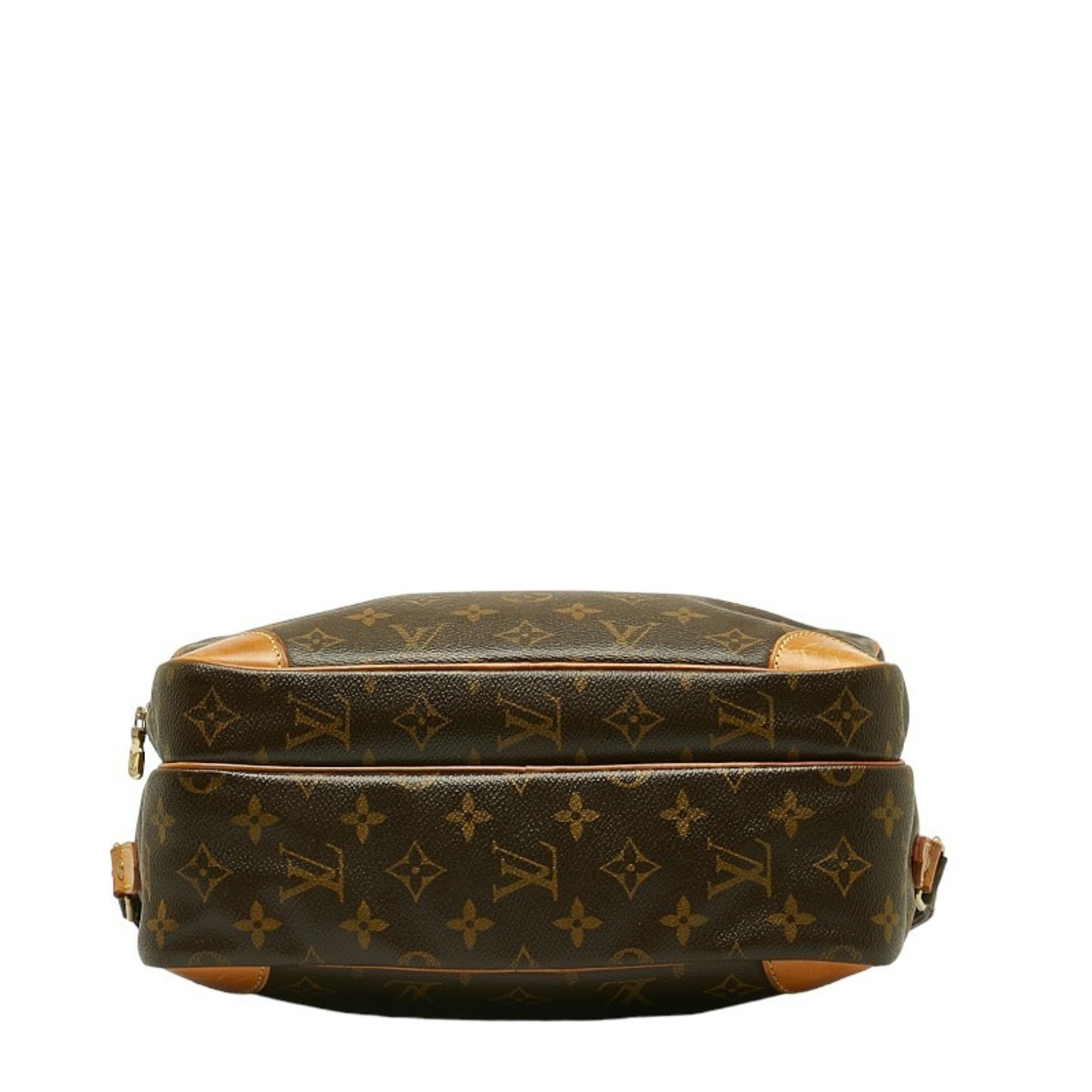 Louis Vuitton Monogram Nile Shoulder Bag M45244 Brown PVC Leather Women's LOUIS VUITTON