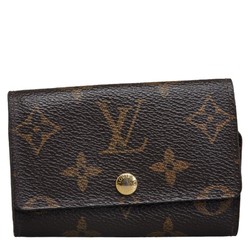 Louis Vuitton Monogram Multicle 6 Key Case M62630 Brown PVC Leather Women's LOUIS VUITTON