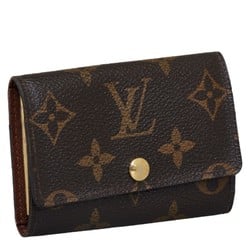 Louis Vuitton Monogram Multicle 6 Key Case M62630 Brown PVC Leather Women's LOUIS VUITTON