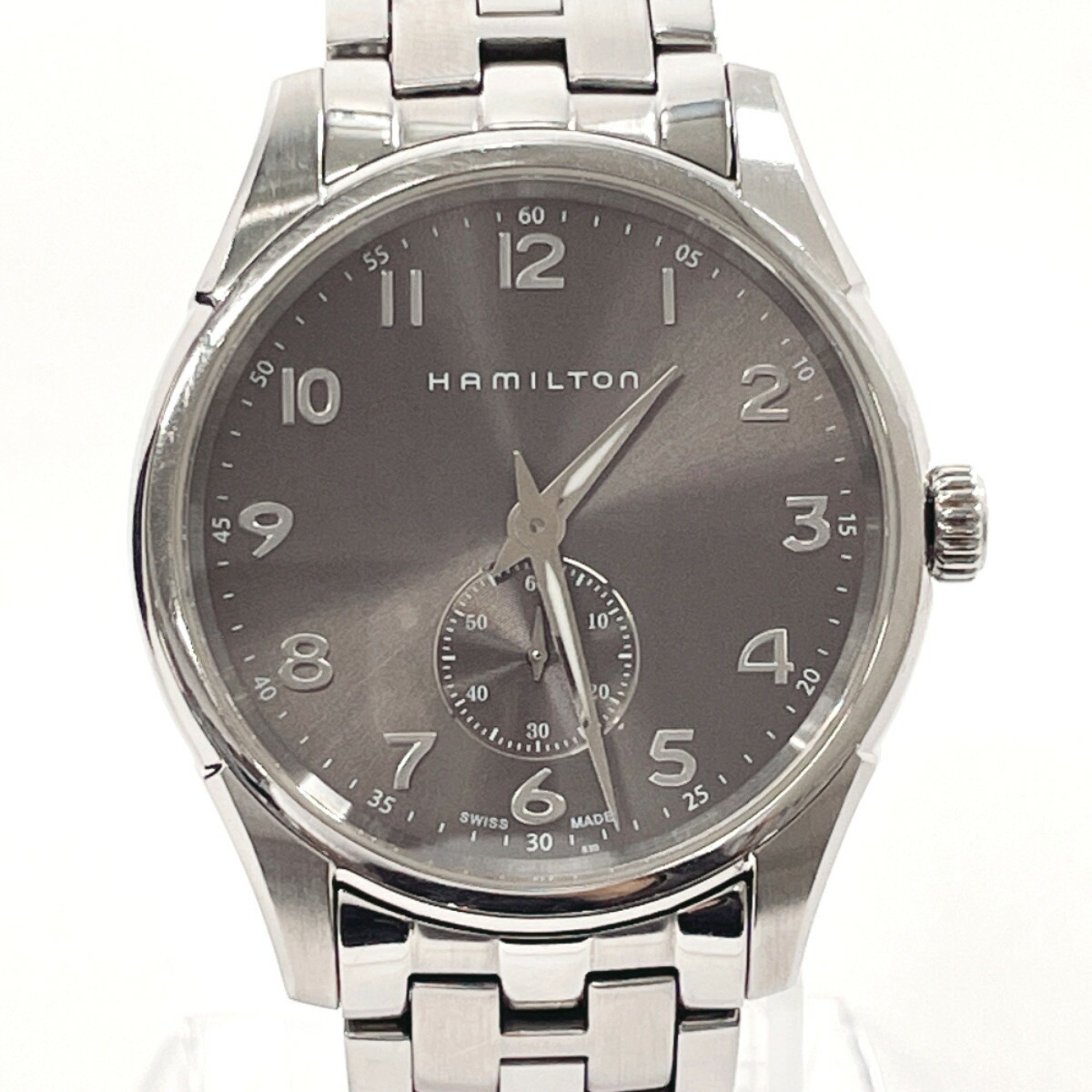 HAMILTON Hamilton Jazzmaster Thinline H384110 Watch Stainless Steel Silver Quartz Brown Dial Men's N3120029