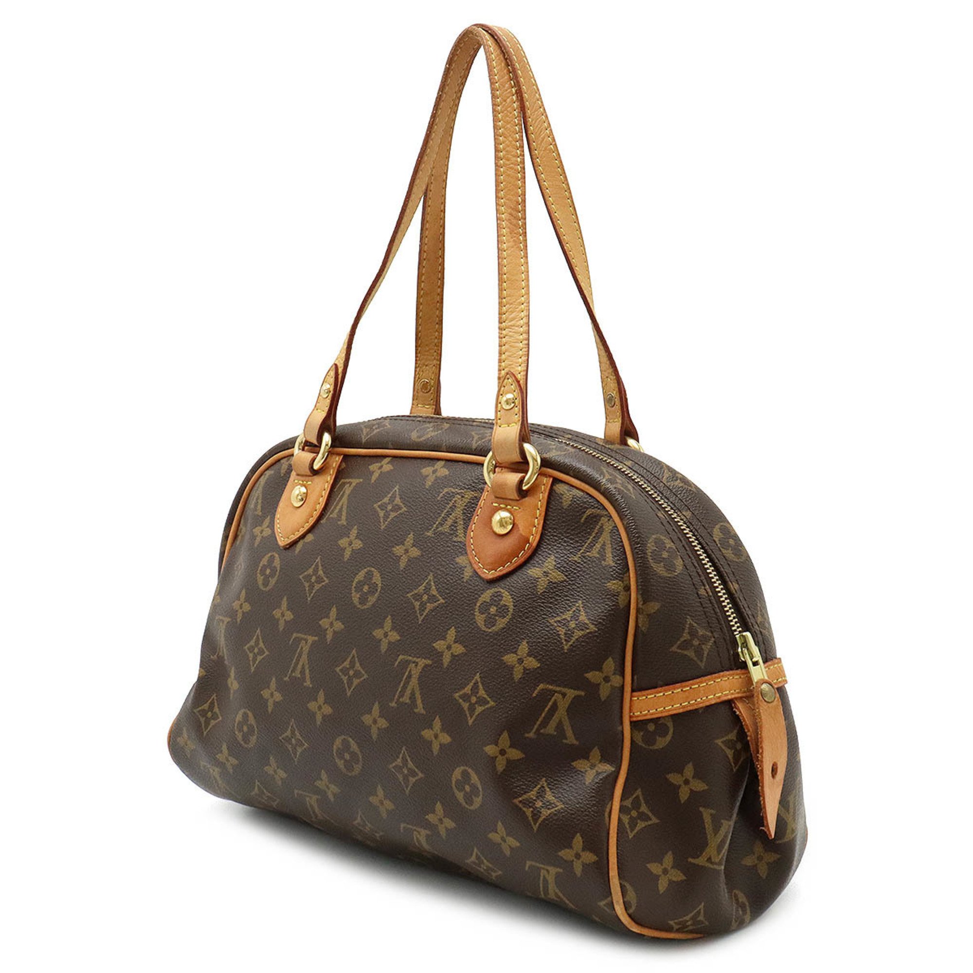 LOUIS VUITTON Monogram Montorgueil PM Shoulder Bag Handbag Boston M95565