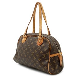 LOUIS VUITTON Monogram Montorgueil PM Shoulder Bag Handbag Boston M95565