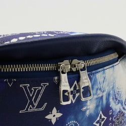 LOUIS VUITTON Monogram Bandana Discovery Bum Bag PM Body Waist Blue M20587