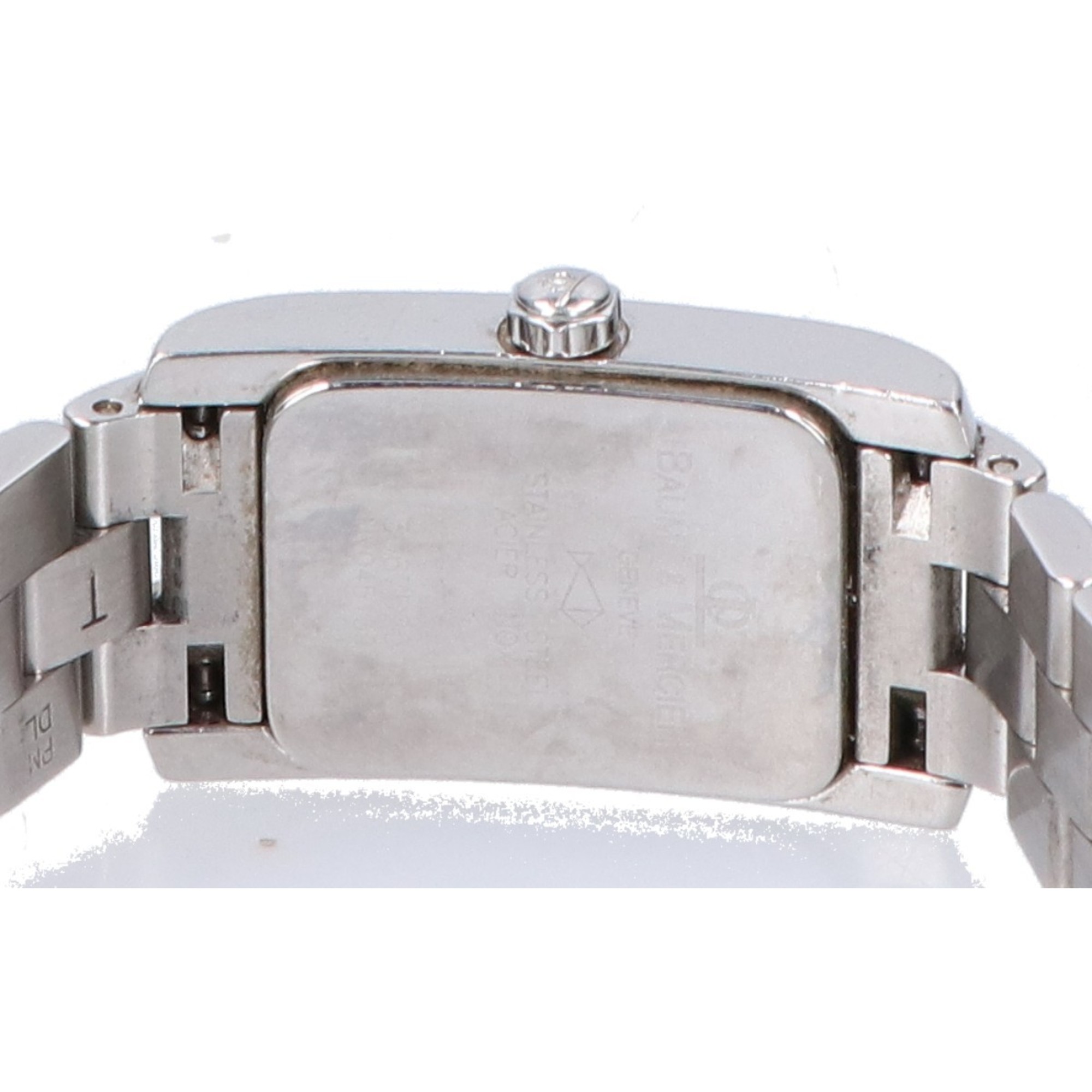 Baume & Mercier SS MV045139 Hampton Small Second Quartz Watch Silver Women's