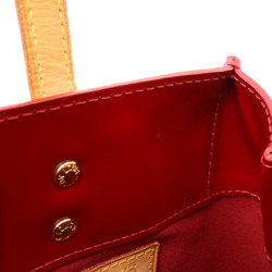 LOUIS VUITTON Louis Vuitton Monogram Vernis Reed PM Handbag Tote Patent Leather Pomme d'Amour Red M91990