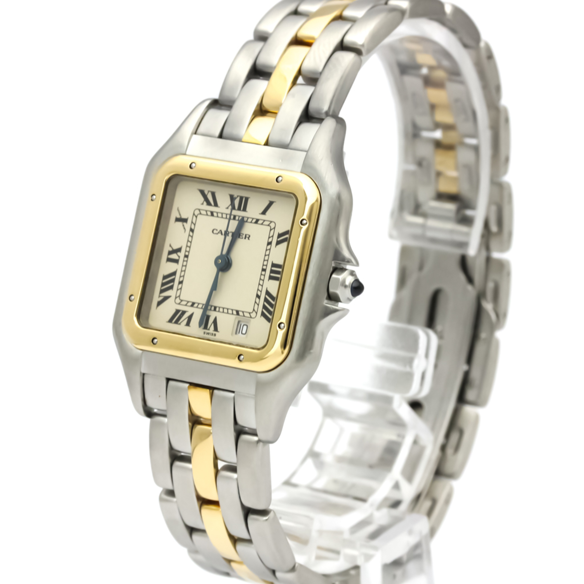Cartier Panthere De Cartier Quartz Stainless Steel,Yellow Gold (18K) Dress Watch 183949