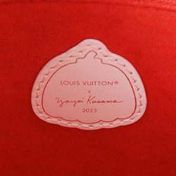 LOUIS VUITTON Monogram Empreinte On the Go PM LV x Yayoi Kusama Collaboration Red/White M46412 Women's Leather Handbag