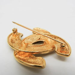 Chanel Metal Brooch Gold