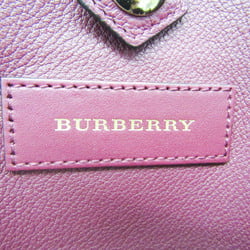 Burberry 2WAY Bag Women's Leather Handbag,Shoulder Bag Bordeaux