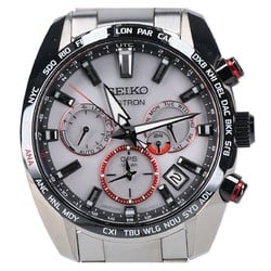 SEIKO SBXC081 5X53 ASTRON Shohei Otani 2020 Limited Edition Solar Radio Wristwatch Silver Men's