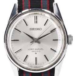 SEIKO 5740-8000 LORD MARVEL Hand-wound watch, silver, men's