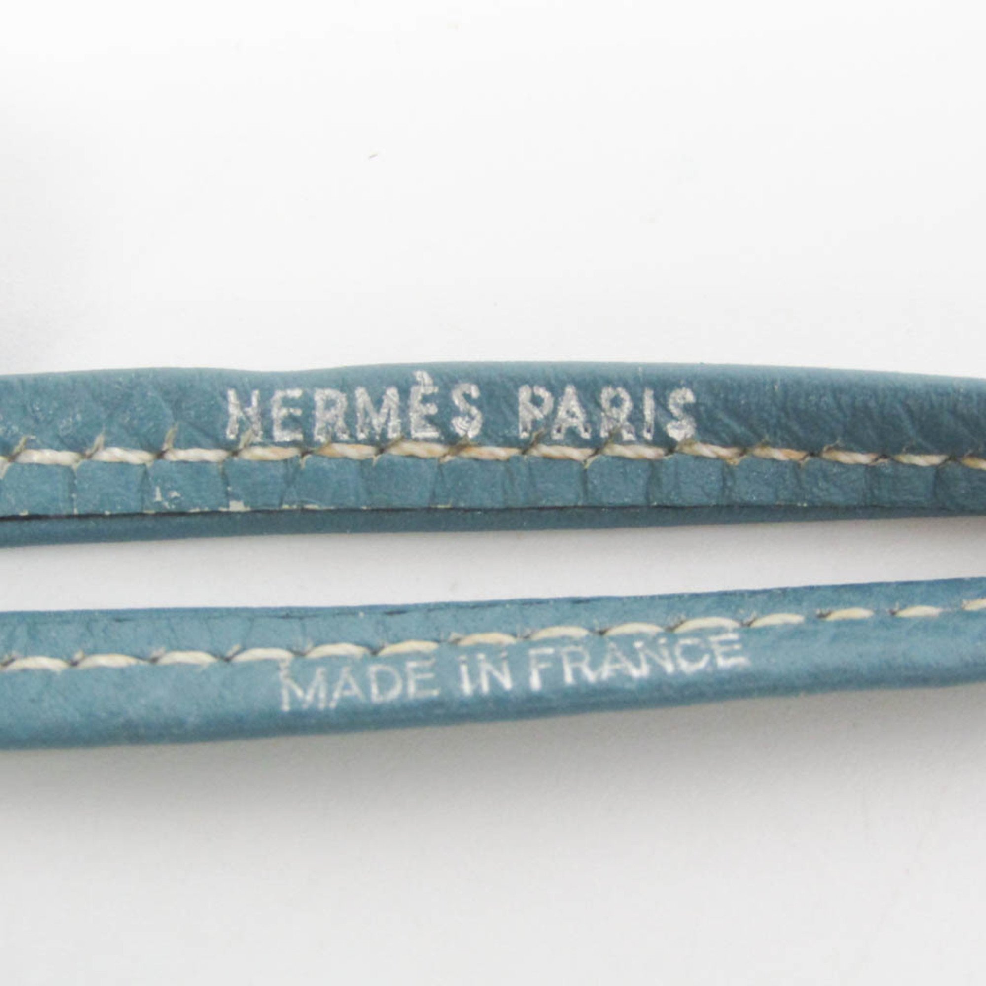 Hermes Whistle For Dog Dog Whistle Leather Metal Blue Jean