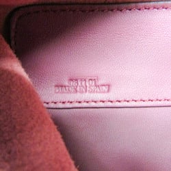 Loewe Women's Leather Clutch Bag Bordeaux