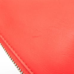 Bottega Veneta Organizer VA9V3 666770 Women's Leather Clutch Bag,Pouch Red Color