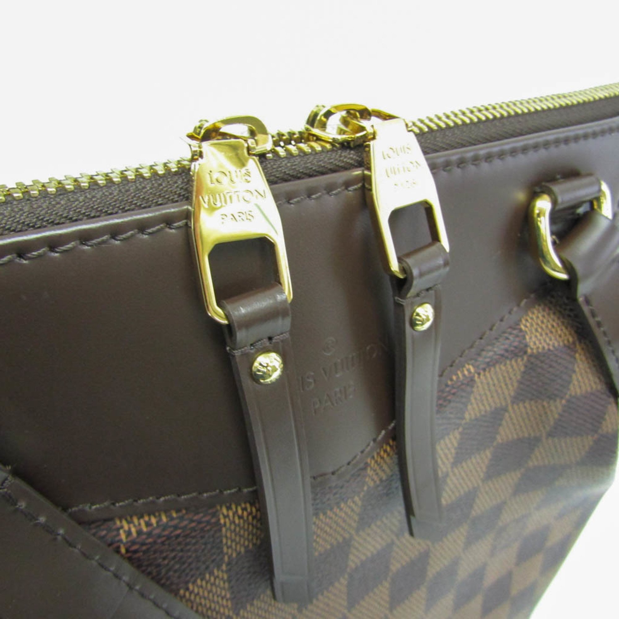 Louis Vuitton Damier Westminster PM N41102 Women's Handbag Ebene