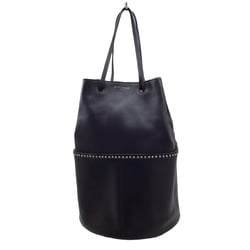 J&M DAVIDSON Daisy with Studs Black Bag Handbag Cylindrical Leather Women's Men's Unisex