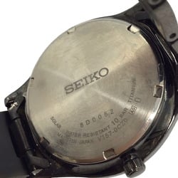 SEIKO Seiko Collection Solar SBPX117 Matte Black Watch Wristwatch Date Change Men's Women's Unisex