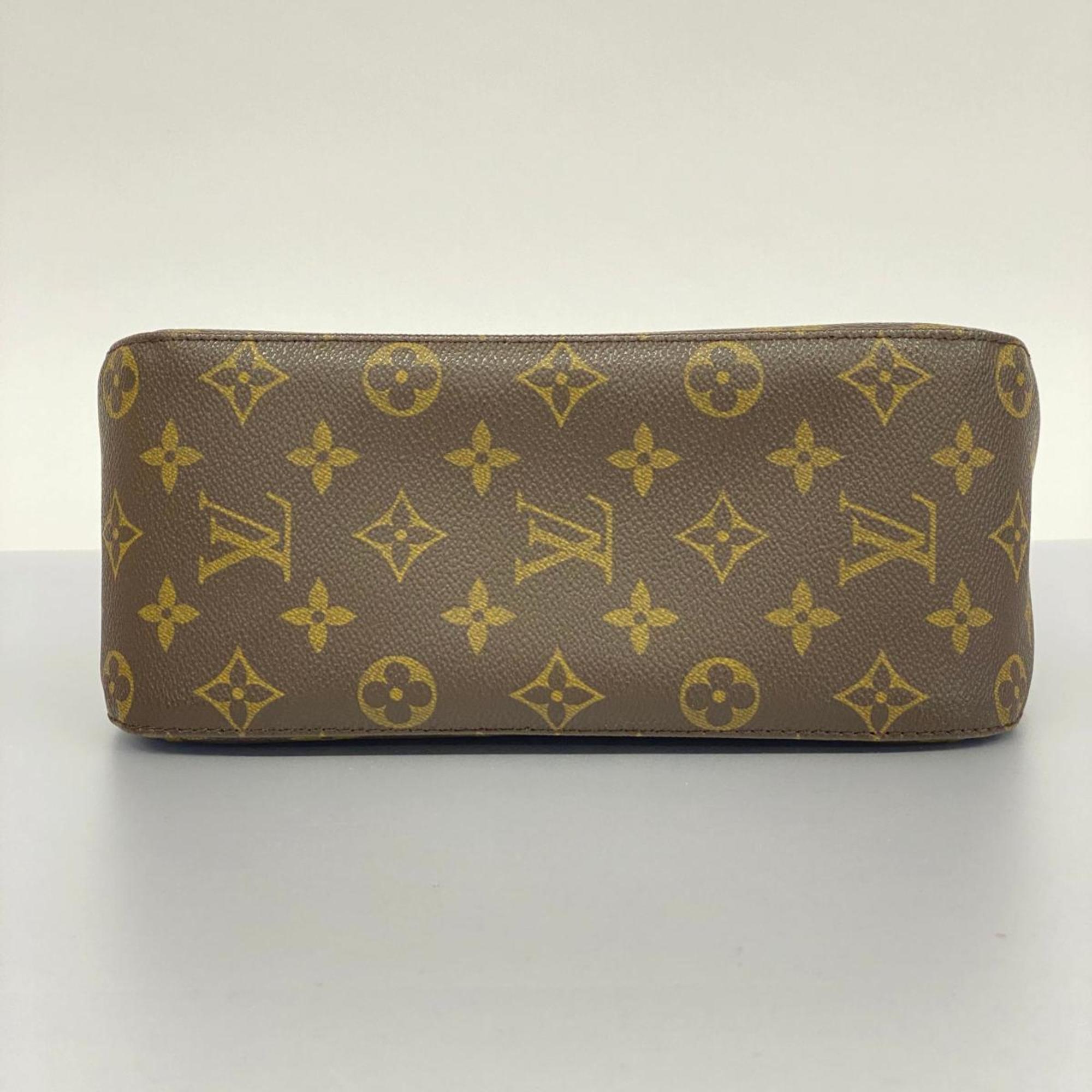 Louis Vuitton Shoulder Bag Monogram Looping MM M51146 Brown Women's