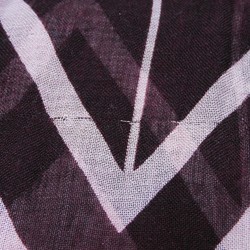 Louis Vuitton LOUIS VUITTON Shawl LV Zigzag Scarf Signature Cashmere Silk Purple Pink Large Fuchsia Women's