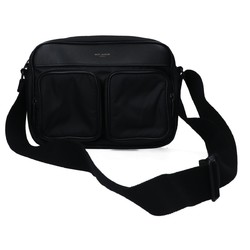 SAINT LAURENT City Eco Nylon New Camera Bag Shoulder Black Men's