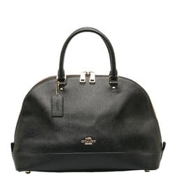 Coach Sierra Satchel Handbag F57524 Black Leather Women's COACH