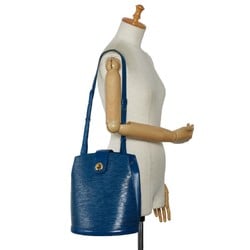 Louis Vuitton Epi Cluny Shoulder Bag M52255 Toledo Blue Leather Women's LOUIS VUITTON