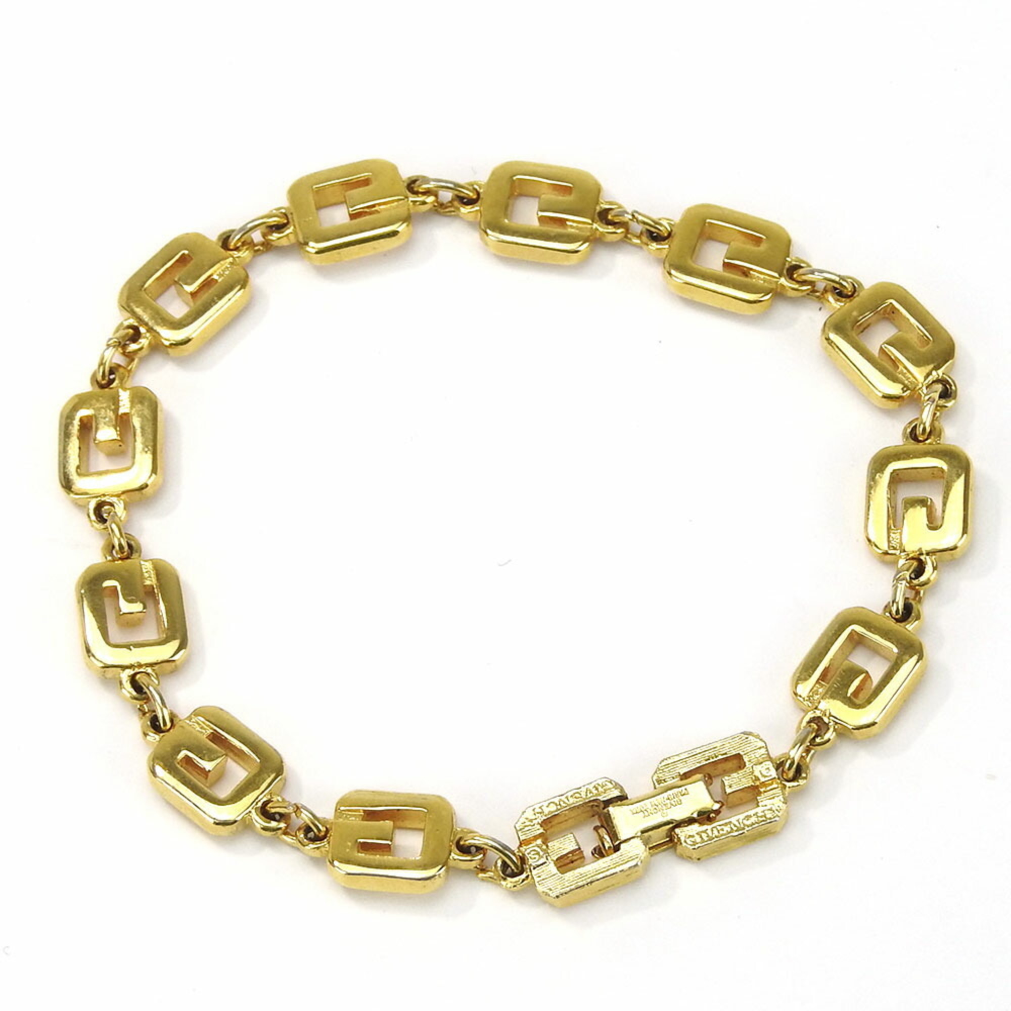 Givenchy bracelet metal gold plated women's