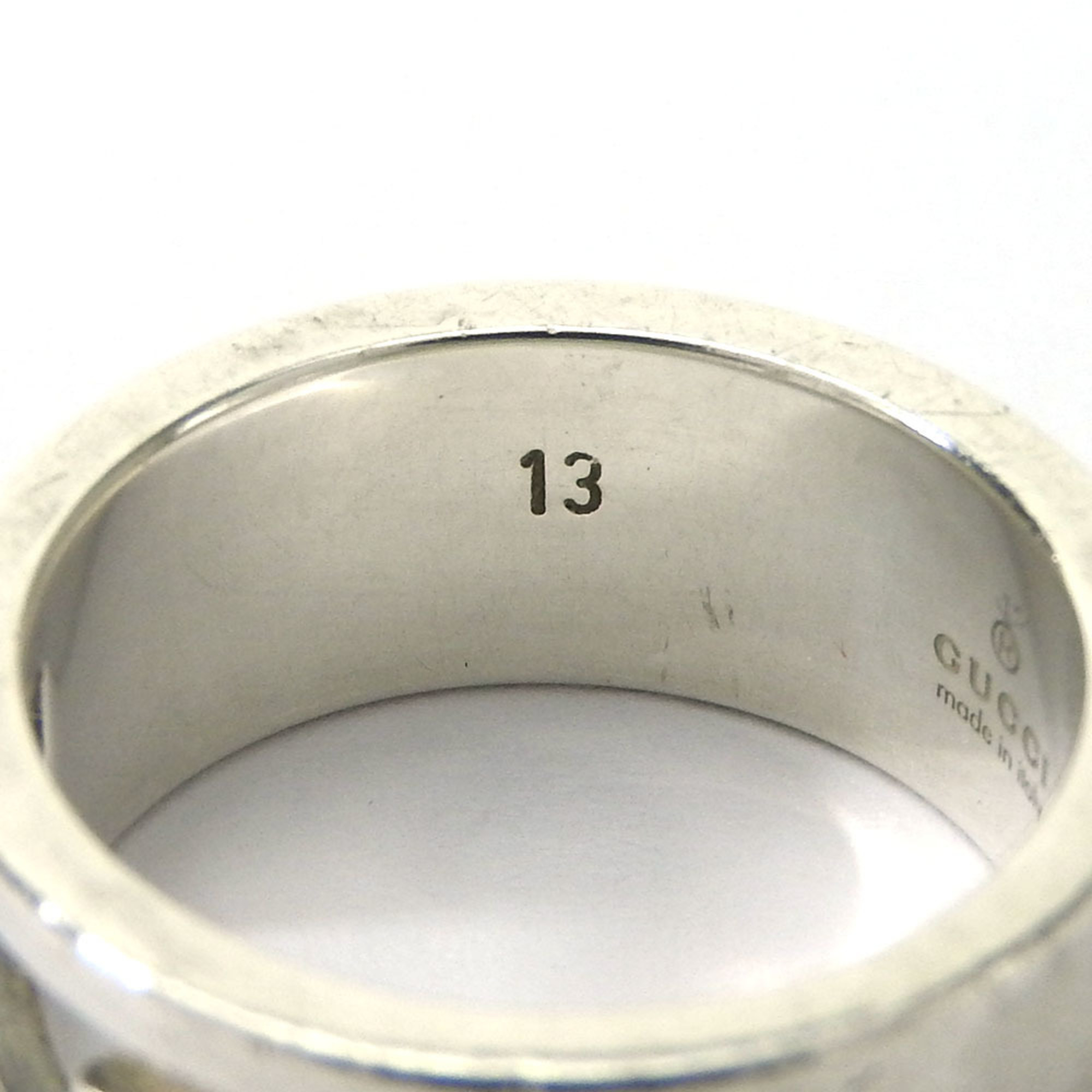 Gucci Rings, Silver 925, Approx. 7.5g, Silver, Women's, Men's, GUCCI