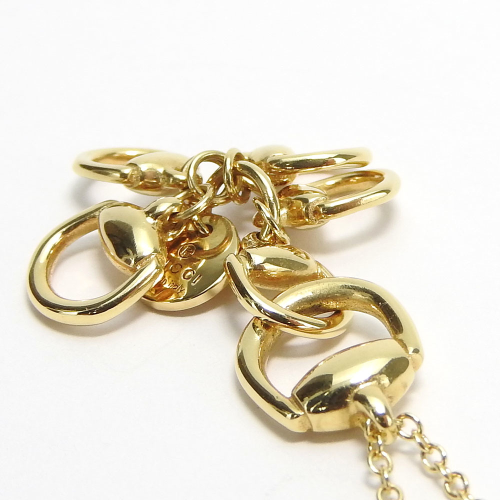 Gucci Necklace Horsebit K18YG Approx. 7.9g Yellow Gold Women's GUCCI