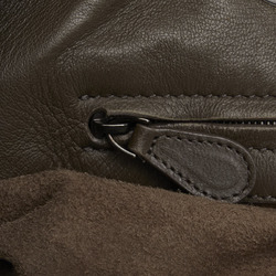 Bottega Veneta Intrecciato Chain Tote Bag Grey Leather Women's BOTTEGAVENETA