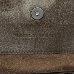 Bottega Veneta Intrecciato Chain Tote Bag Grey Leather Women's BOTTEGAVENETA