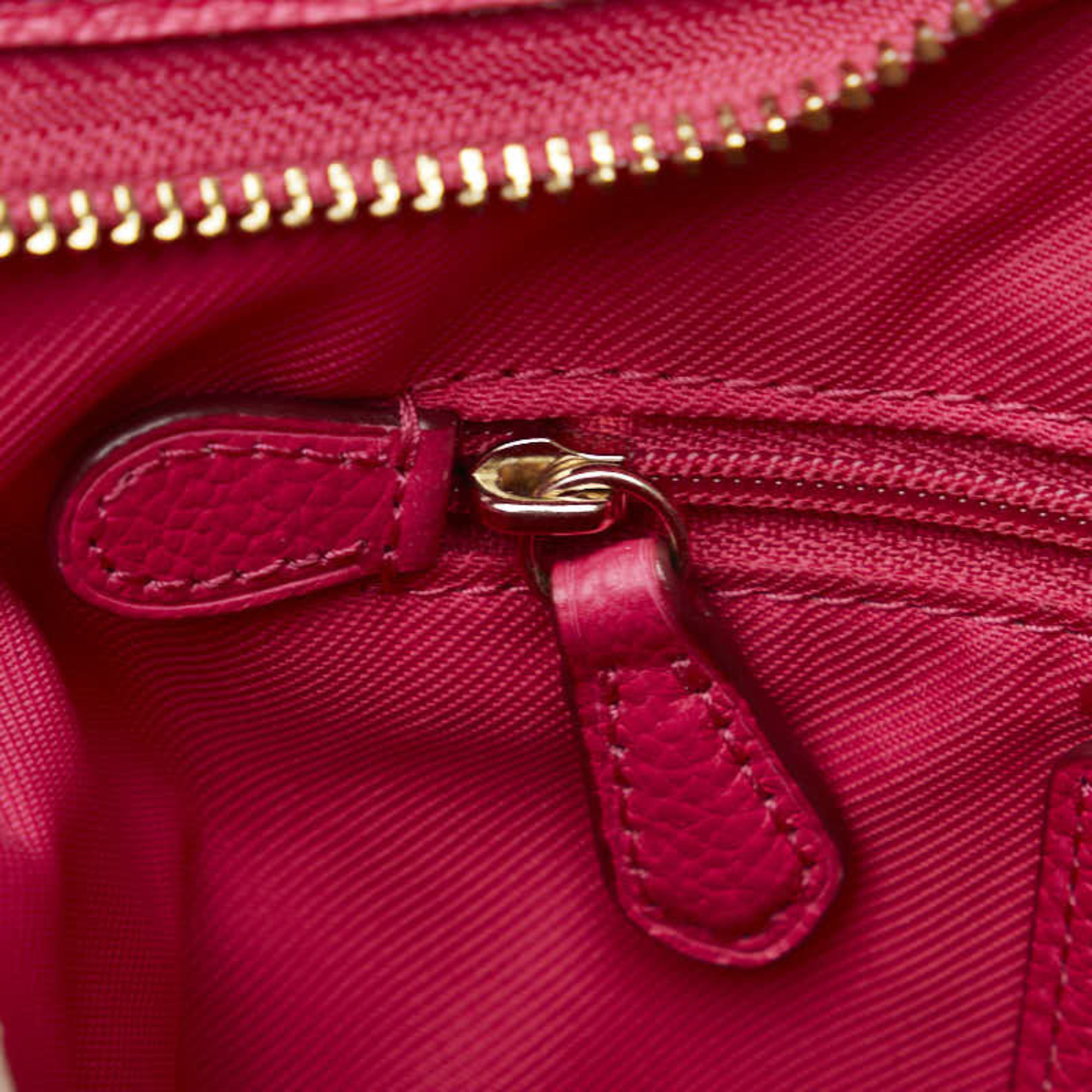 Coach Chain Shoulder Bag Pink Leather Women's COACH