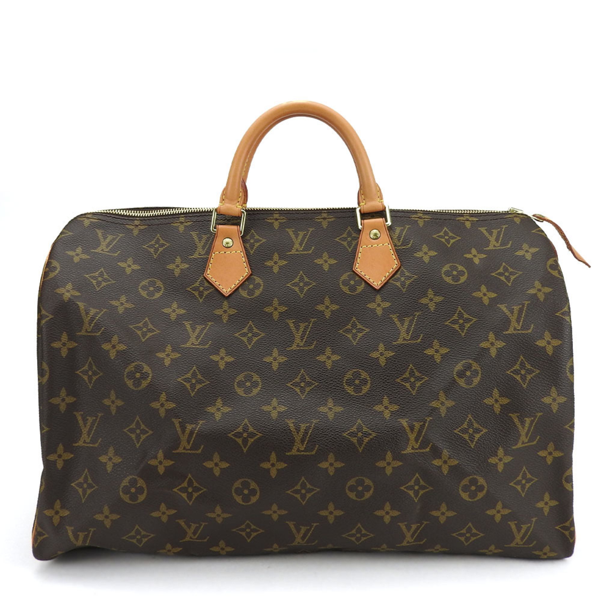 Louis Vuitton Handbag Speedy 40 M41522 Monogram Canvas Brown Boston Bag Women's LOUIS VUITTON