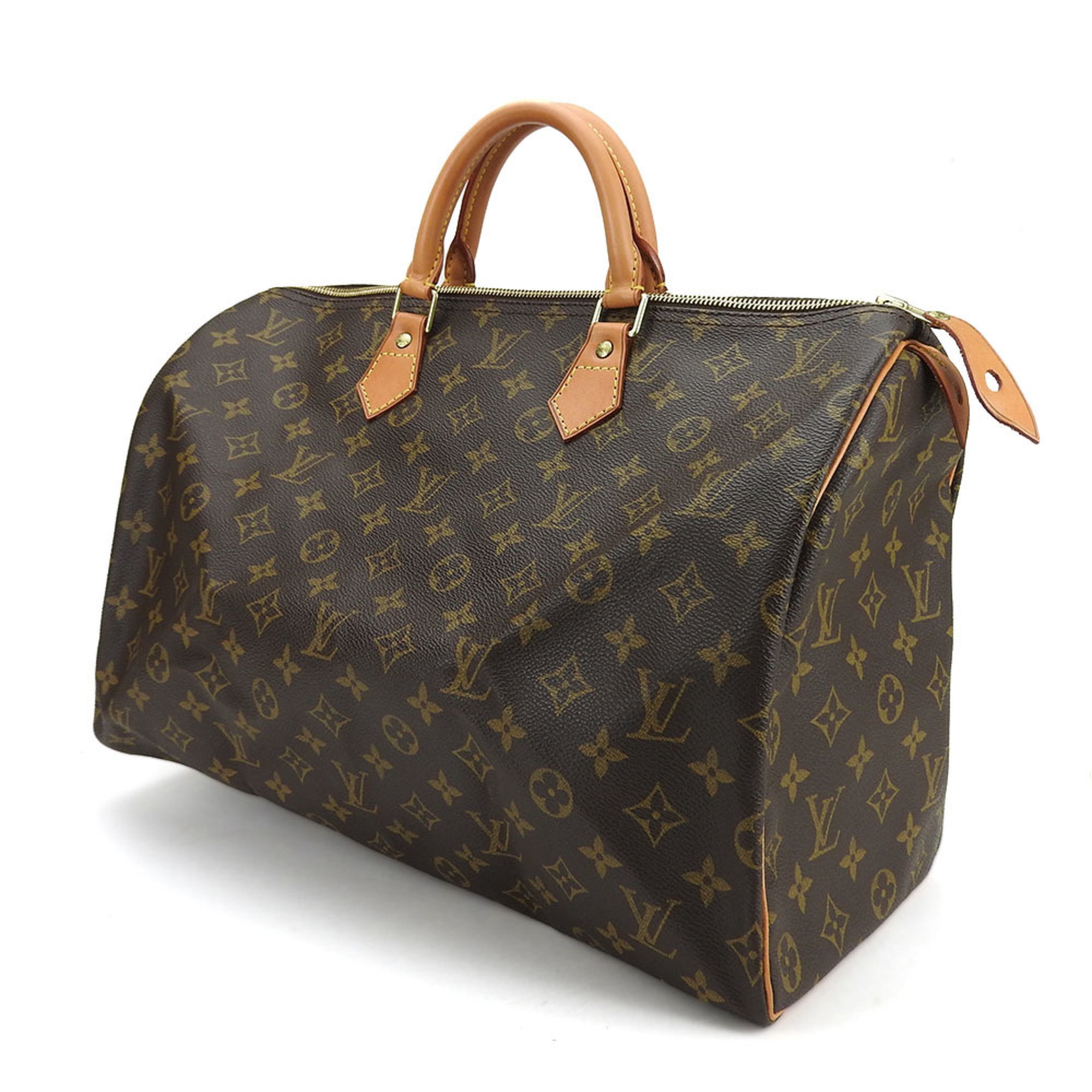 Louis Vuitton Handbag Speedy 40 M41522 Monogram Canvas Brown Boston Bag Women's LOUIS VUITTON