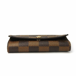 Louis Vuitton Key Case Multicle 6 N62630 Damier Canvas Brown 6-ring Accessory Women's Men's LOUIS VUITTON