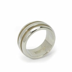 Tiffany & Co. Ring Atlas Grouped Double Line Silver 925 Approx. 10.0g Accessory Women's TIFFANY