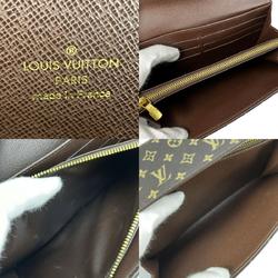 Louis Vuitton Long Wallet Portefeuille Sarah M95234 Monogram Lan Brown Accessories Women's LOUIS VUITTON