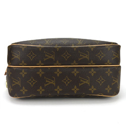 Louis Vuitton Shoulder Bag Reporter PM M45254 Monogram Canvas Brown Women's Men's LOUIS VUITTON