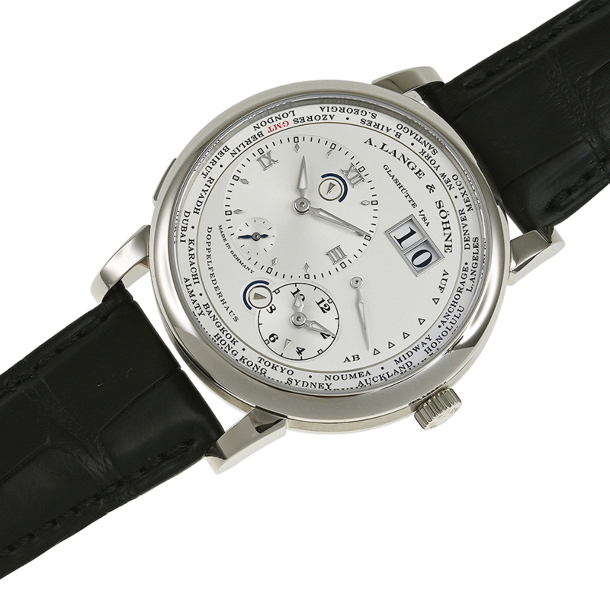 A. LANGE&SOHNE Lange & Söhne 1 Time Zone Wristwatch 116.039 LSLS1163AM