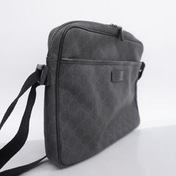 Gucci Shoulder Bag GG Supreme 169933 Black Men's