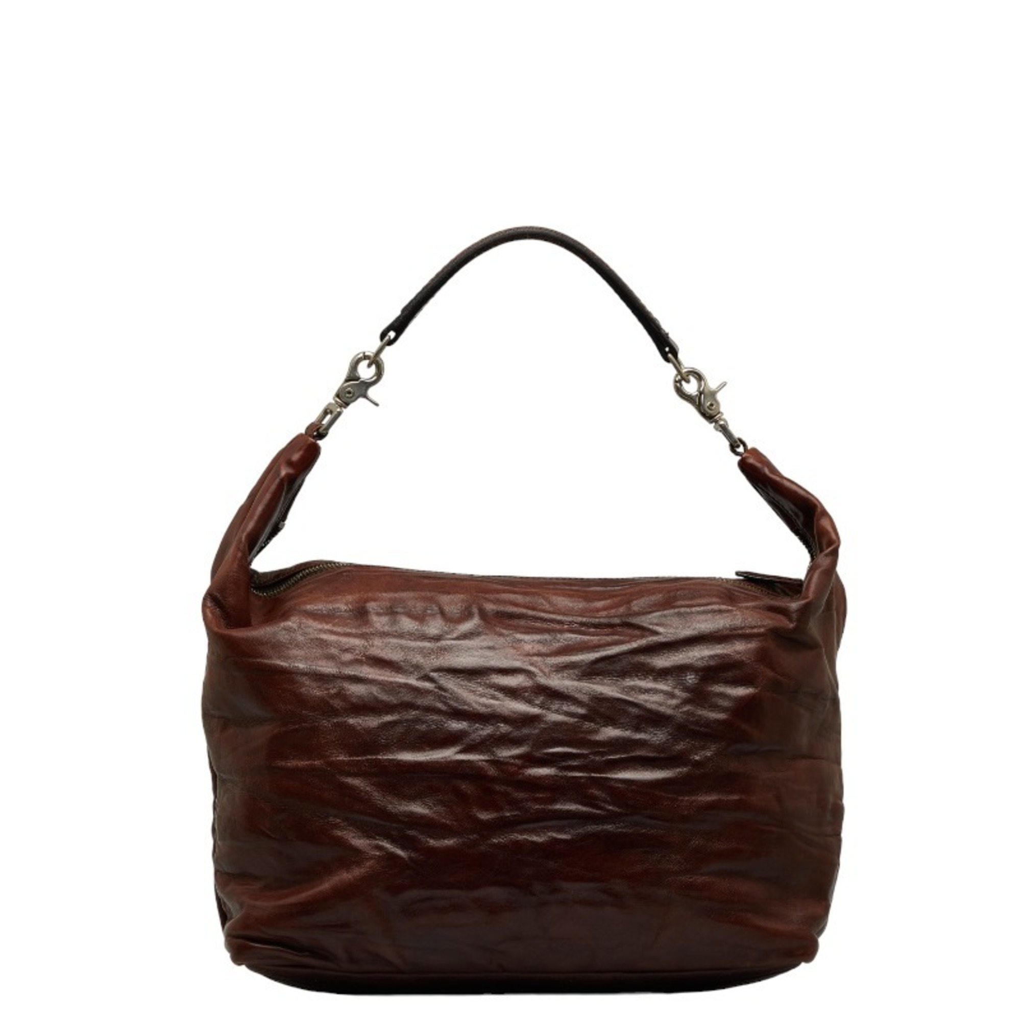 Lodi Daniel & Bob JASMINE RODI Shoulder Bag Handbag Brown Leather Men's