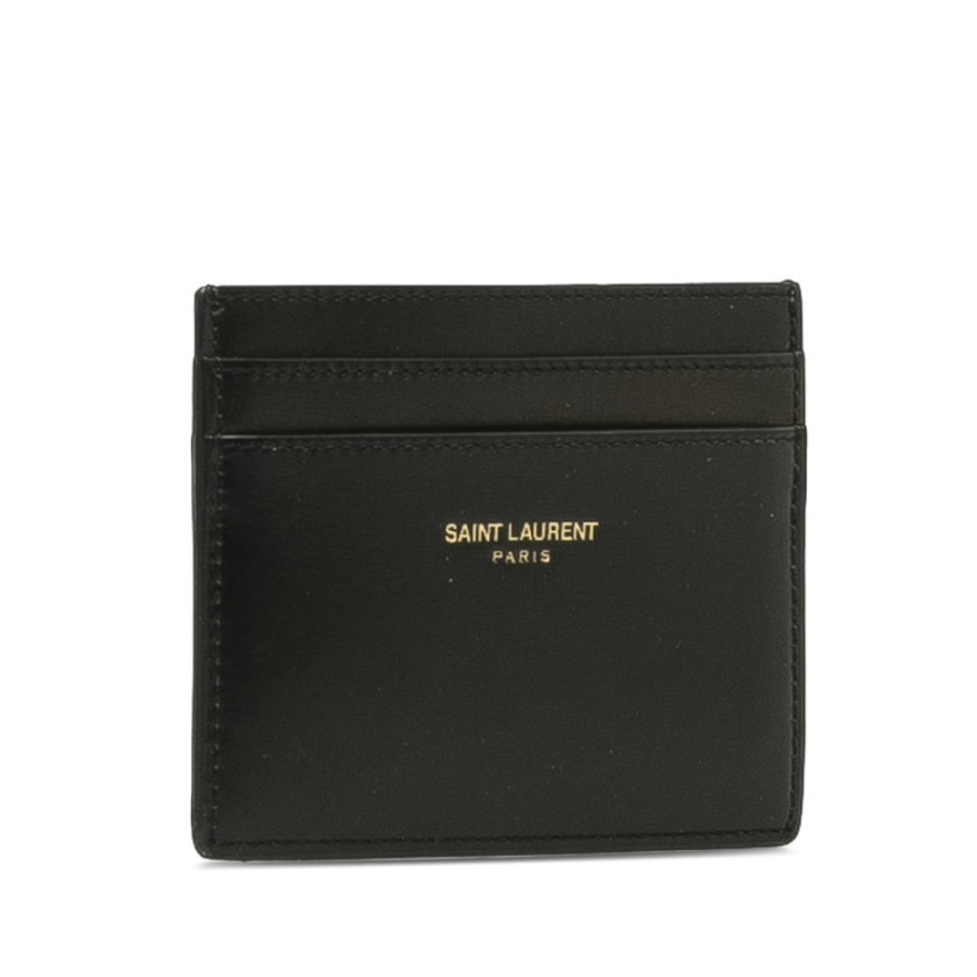 Saint Laurent Card Case Business Holder 375946 Black Leather Men's SAINT LAURENT