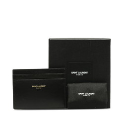 Saint Laurent Card Case Business Holder 375946 Black Leather Men's SAINT LAURENT